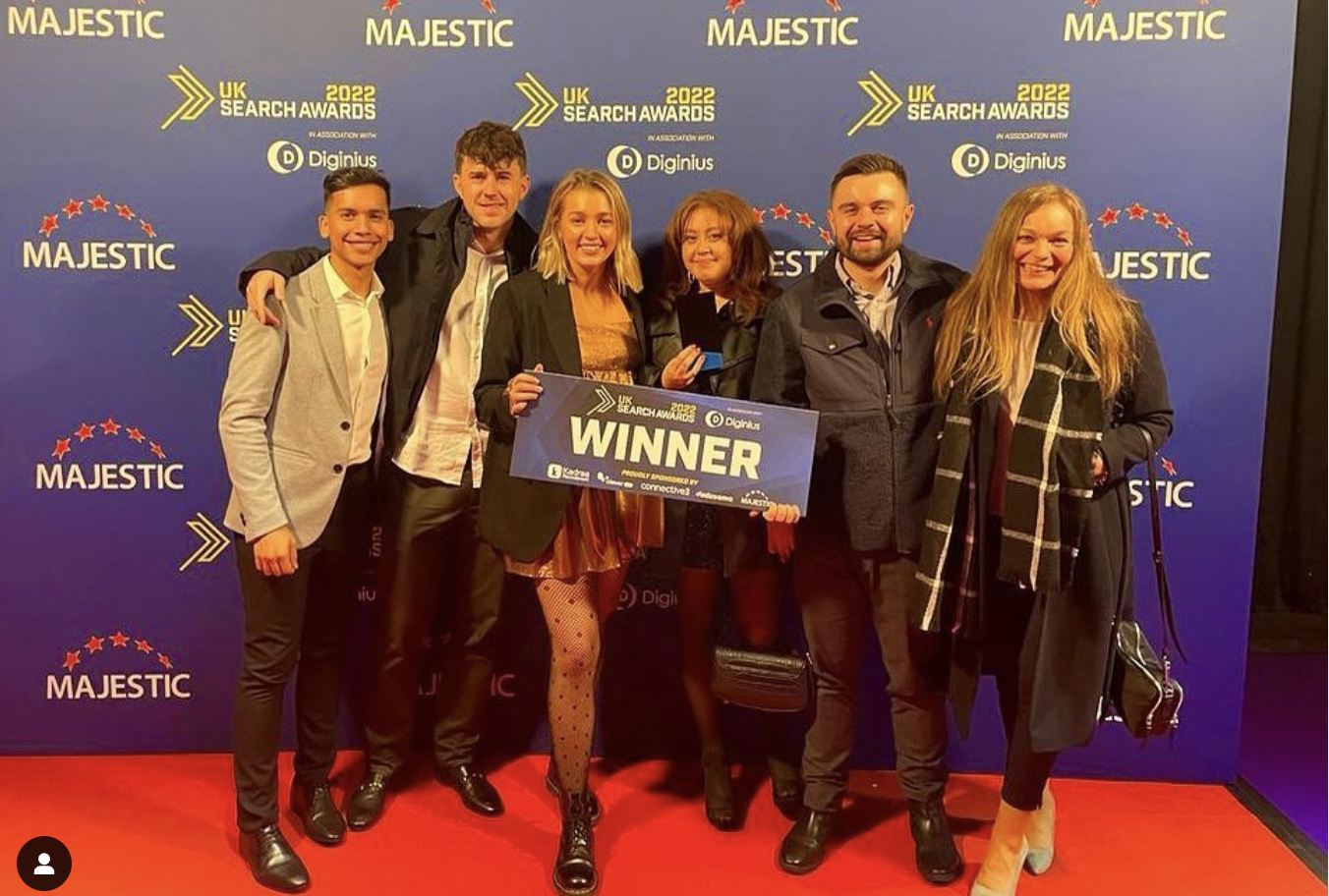 Minty WIN a UK search award for Best Use of Data 🏆